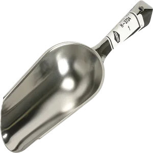 HUMBOLDT H-3734 Scoop, Round Nose, Stainless Steel | CL6NDP