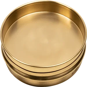 HUMBOLDT H-3955SP Deep Separator Pan, 8Inch Diameter, Brass | CL6QDG