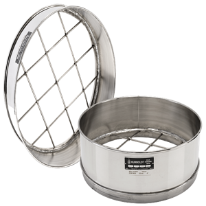 HUMBOLDT H-4100.14S Riddle Sieve, 18 Inch Dia., Screen No. 14, 1.40mm Mesh Size, Stainless Mesh and Frame | CL6MXY