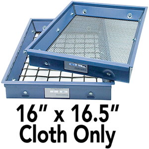 HUMBOLDT H-4398WF35 Screen Cloth, 16 x 16.5 Inch Mesh Size, 35 ASTM Size, Stainless Cloth | CL6NYZ