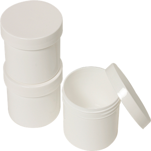 HUMBOLDT H-4914.04 Plastic Jar With Cap, 4 oz, 24 ct. | CL6MMM