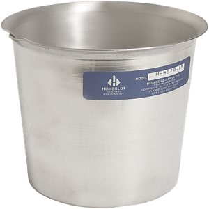 HUMBOLDT H-4920.1M Beaker, 1,000 ml, Aluminum | CL6HGC