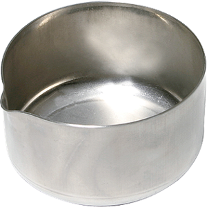 HUMBOLDT H-4924.040 Nickel Evaporating Dish, 40ml Capacity, 2.25 Inch Dia. x 1 Inch height | CL6LXW