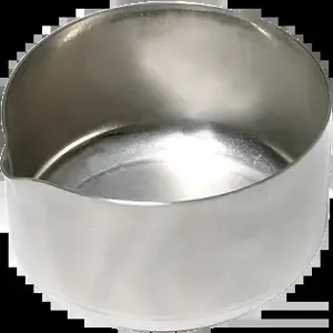 HUMBOLDT H-4924.200 Nickel Evaporating Dish, 200ml Capacity, 3.375 Inch Dia. x 1.7625 Inch height | CL6LXY