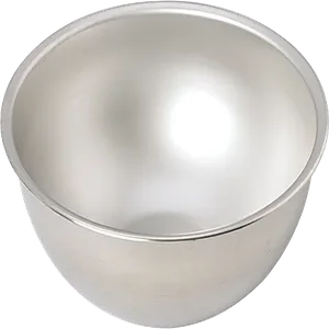 HUMBOLDT H-4936 Mixing Bowl, 7.25 x 3 Inch 1.5 qt., Round, Stainless Steel | CL6LVG