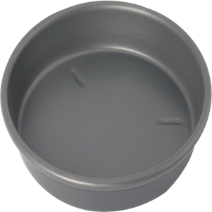 HUMBOLDT H-4940.2 Aluminum, Round Mixing Pan, 9 x 1.5 Inch Size | CL6HGL
