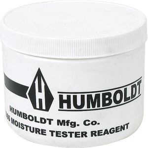 HUMBOLDT H-4966 Moisture Tester Reagen, 0.5kg Containers | CL6RFK