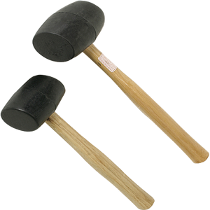 HUMBOLDT H-4975 Rubber Mallet, Large | CL6NAA