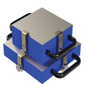 HUMBOLDT HC-2825A.8 Intermediate Platens Set, 200mm and 150mm Cube | CL6LEU