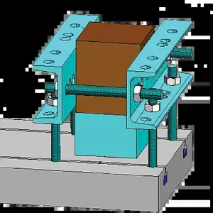 HUMBOLDT HC-2980.3 Locking Stirrup, Cubes, For Grinding Machine | CL6LLJ