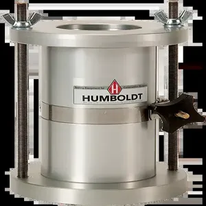 HUMBOLDT HM-3818.25 Compaction Mold, Two-Part, 2.5 Inch Size | CL6JHT