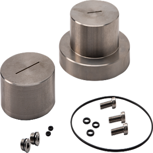 HUMBOLDT HM-4199.100SS Triaxial Cap and Base Set 100mm Cap and Base Set, Stainless Steel | CL6PLE