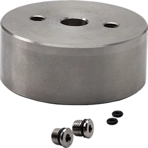 HUMBOLDT HM-4199.28SST Triaxial Top Cap, 2.8 Inch Size, Stainless Steel | CL6PNR