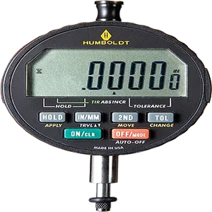 HUMBOLDT HM-4471.40 Digital Indicator, 4.0 Inch Size, 0.0001 Inch Resolution | CL6KAR