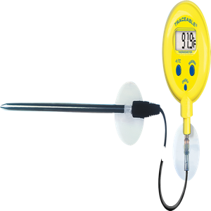 HUMBOLDT HT-4039U Thermometer, digital, wasserdicht, Min/Max, Genauigkeit von +/- 0.5 Grad. C. | CL6KBT