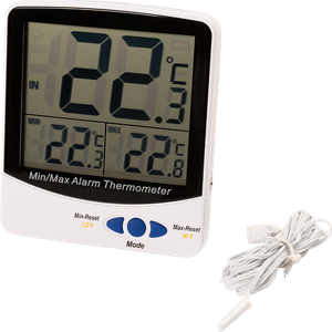HUMBOLDT HT-4142A Thermometer, Dreifachanzeige, Min/Max | CL6LVD