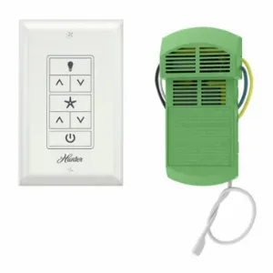 HUNTER 99771 Universal Ceiling Fan Wall Control, 8 3/8 Inch Length, Hunter and Casablanca Fans | CR4GHK 785RR4