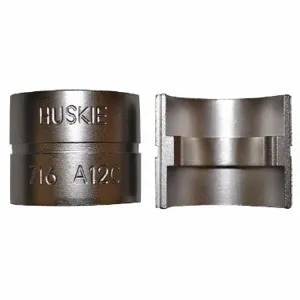 HUSKIE TOOLS 716A12C Upper and Lower Crimping Die, Up to 7/16 Inch Lug Capacity, Aluminium, Blue | CJ3RUN 13D379