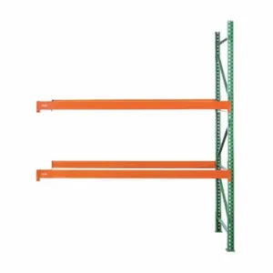 HUSKY 183612043120A Pallet Rack Add-On Unit, 123 Inch x 36 Inch x 10 Ft, 16 Ga Beams, 14 Ga Uprights | CR4GLU 48WK67