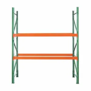 HUSKY 244219235096S Pallet Rack Starter Unit, 102 Inch x 42 Inch x 16 Ft, 16 Ga Beams, 14 Ga Uprights | CR4GML 453C49