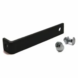 HUSKY RC0400 Aisle Guard Offset Mounting Clip, 4 Inch X 4 Inch X 1 Inch, Steel, Powder Coated, Black | CR4GND 1LWX3