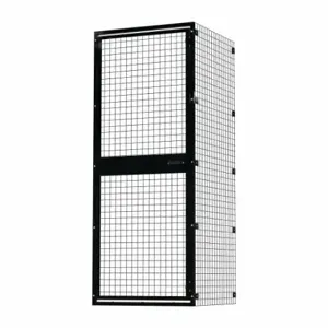 HUSKY SLS0404A Bulk Storage Locker Add-On, 4 ft x 4 ft x 90 in, 1 Tiers, 1 Units Wide, Padlock Hasp | CR4GJT 787AU0