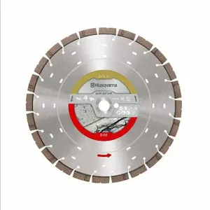 HUSQVARNA 599494735 Diamond Saw Blade, 9 3/64 Inch Blade Dia., 22 3/16 Inch Arbor Size, Dry | CN2THW HI5-16 / 2LDV7