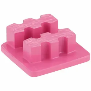 HUSQVARNA ELITE GRIND G1443 D Double Convex Diamond Tool, Medium, 20 Grit, Pink, 2 Segments, Glue/Paint And Epoxy, 3 PK | CN7URT 49EK50