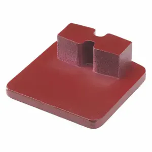 HUSQVARNA ELITE GRIND G1474 S Single Convex Diamond Tool, Hard, 30 Grit, Red, 1 Segments, Concrete/Glue, Square, 3 PK | CN7YKC 49EK67