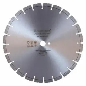 HUSQVARNA F 917C 26 Diamond Saw Blade, 26 Inch Blade Dia, 1 Inch Arbor Size, Wet, For Large Flat Saws | CR4GWB 55FD86