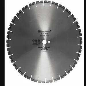 HUSQVARNA FLX 230 18 18 Inch Wet Diamond Saw Blade, Segmented Rim Type, Application Demolition | CD2GAK 55TC07