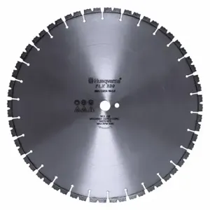 HUSQVARNA FLX 230 36 Diamond Saw Blade, 36 Inch Blade Dia, 1 Inch Arbor Size, Wet, Good, Segmented | CR4GWF 53DT57