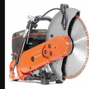 HUSQVARNA K770 Concrete Saw, 14 Inch Blade Dia., 5 Inch Max. Cutting Depth, 5400 Rpm Max. Speed | CH6PXM 462R79