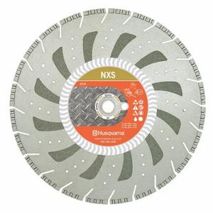 HUSQVARNA NXS-16 Diamond Saw Blade, 16 Inch Blade Dia, 1 Inch Arbor Size, Wet/Dry, For Power Cutters | CR4GVQ 55TA97