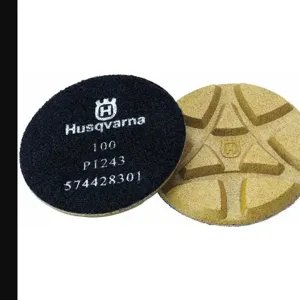 HUSQVARNA P 1243 Polishing Pads 100 Grit 5 In | AA8JMN 18G474