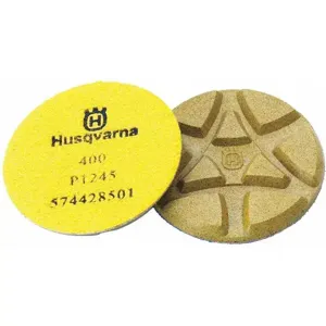 HUSQVARNA P 1245 Polishing Pads 400 Grit 5 In | AA8JMQ 18G476