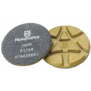 HUSQVARNA P 1248 Polishing Pads 3000 Grit 5 In | AA8JMU 18G479