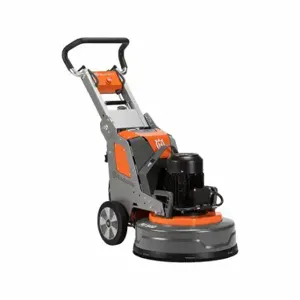 HUSQVARNA PG 540 480V Concrete Floor Grinder, Walk-Behind, Planetary, 3 Discs, 9 Inch Disc Dia | CR4GZX 787UE3