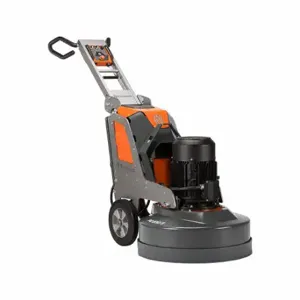 HUSQVARNA PG 830 S 480V Concrete Floor Grinder, Walk-Behind, Planetary, 3 Discs, 10 63/100 Inch Disc Dia | CR4GZL 787UF5