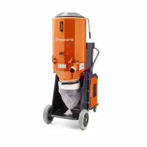 HUSQVARNA T8600 Dust Extractor, 480 VAC, 353 Cfm, 3 Inch Hose Dia, 11 1/2 Hp, Hepa, 2 Filters | CR4GYB 54FH62