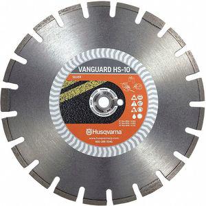 HUSQVARNA Vanguard HS10-14 14 Inch Wet/Dry Diamond Saw Blade, Segmented Rim Type, Application Demolition | CD2FZC 54JF16