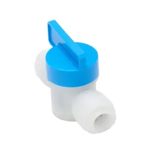 HYDROMODE HVU38-P Union Straight Manual Hand Valve, Acetal Body, Pack Of 2 | CV8EUY