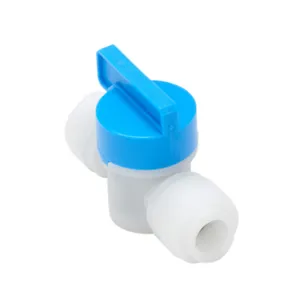 HYDROMODE HVU516-P Union Straight Manual Hand Valve, Acetal Body, Pack Of 2 | CV8EUZ