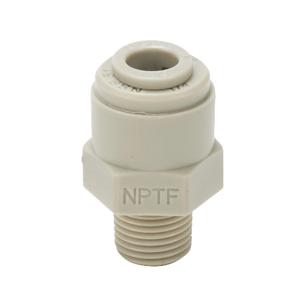 HYDROMODE MS14-18N-P Push-To-Connect Fitting, Male, Straight, 1/4 Inch Tube To 1/8 Inch Male Npt, Pack Of 5 | CV7MLZ