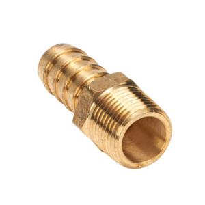 HYDROMODE NLBHB-12-38N Fitting, Hose Barb, Lead-Free Brass Body, Lead-Free Brass Threads, Pack Of 3 | CV7MMP