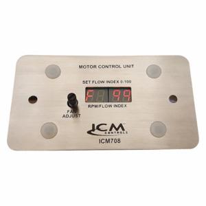 ICM ICM708 Speed Control, 0.1 A, 18/30V, Silver, Silver, 2.4 Max. Watt, Speed Control | CR4JLN 53YK30