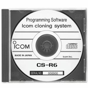 ICOM CSR6 Software, Software, Disc | CR4JYR 492D95