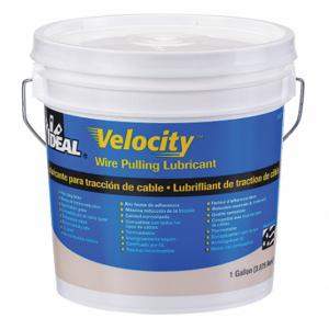 IDEAL 31-277 Cable and Wire Pulling Lubricants, 40 Deg to 170 Deg F, No Additives, 8.57 lb, Pail, White | CR4KNF 10F533