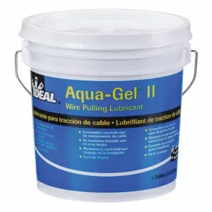 IDEAL 31-371 Cable and Wire Pulling Lubricants, 28 Deg to 180 Deg F, No Additives, 1 Gallon, Pail, Blue | CR4KMV 10F537