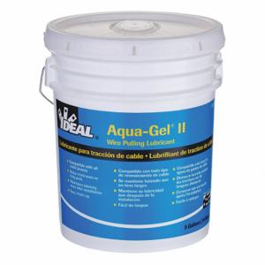 IDEAL 31-375 Cable and Wire Pulling Lubricants, 28 Deg to 180 Deg F, No Additives, 43 lb, Pail, Blue | CR4KMW 10F538